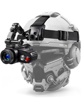 Night Vision Monocular with 7X Magnification, Rechargeable Infrared, HD Screen